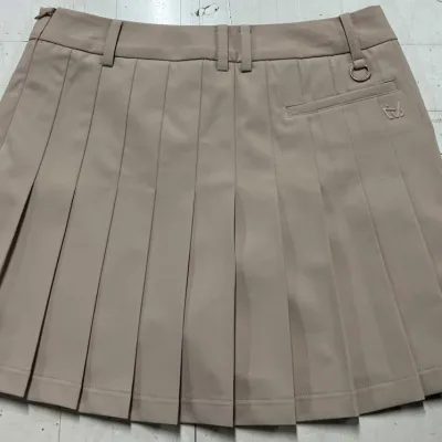 Chân Váy Xếp Ly Nâu CV-0S2